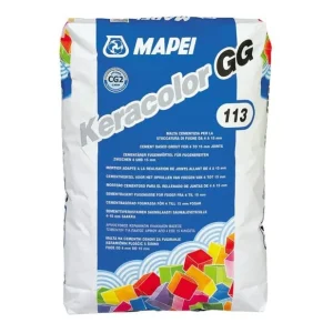 Koopje Stucco Fughe Grana Grossa Ceramiche Piastrelle Mosaici Keracolor GG Sacco 25kg 1 pz., Grigio cemento - 113