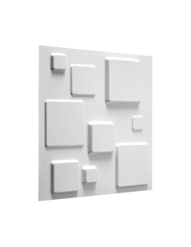Lage Kosten Rivestimento Fibra Naturale Parete 3D Decorazione Ecologico Geometrico Conf 3 mq