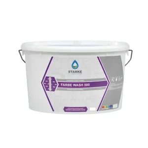 Farbe Wash 500 Idropittura Acrilica Lavabile Coprente Rapida Essiccazione 1 pz., 5 lt Veilige Betaling