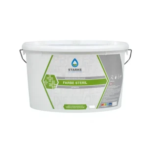 Farbe Steril Pittura Coprente Igienizzante Antimuffa Opaca Permeabile Vapore 1 pz., 5 lt Fabrieksprijs