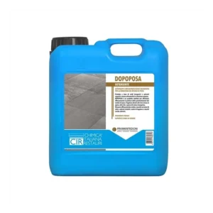Detergente Concentrato Acido Solventato Rimuovere Sporco Residui Dopo Posa 5 lt Snelle Levering
