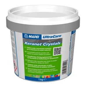 Pulitore Acido Concentrato Polvere Residui Cementizi Keranet Crystals 1 Kg Merkproduct