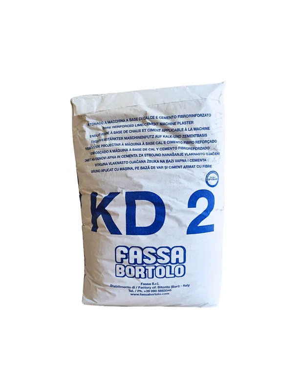 Shop Nu KD 2 Intonaco Fondo Fibrorinforzato Calce Cemento Interni Esterni 25 kg Fassa