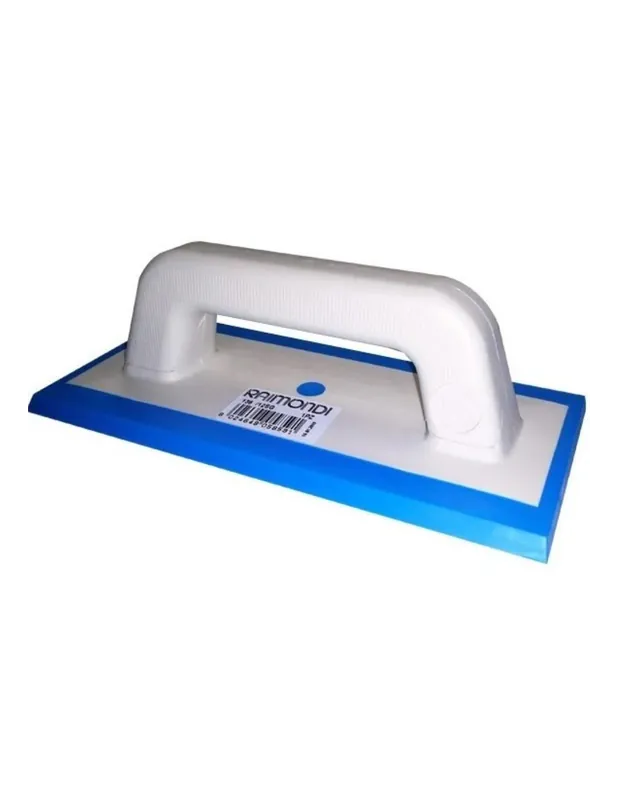 Nieuw Spatola Fuga Doppio Profilo Gomma Morbida Azzurrina 100x245 mm