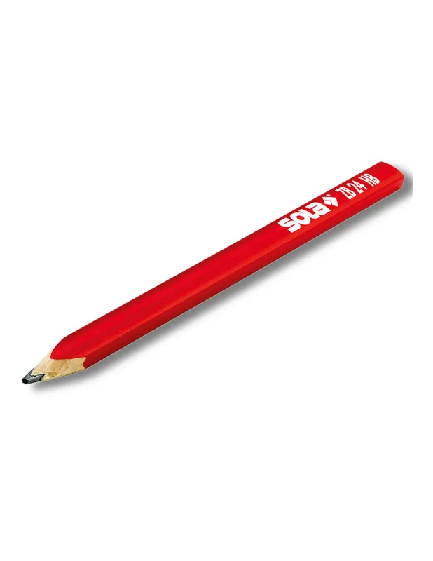 Matita Carpentiere ZB 30 HB Rossa Tratto Netto Preciso Cantiere Rechtstreeks Van De Fabrikant