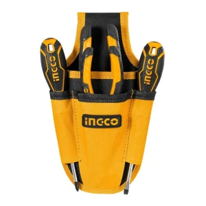 Fodero Porta Attrezzi Utensili Telefono 4 Tasche Frontali Passante Cintura Speciale Aanbieding