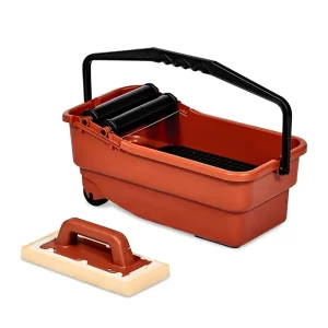 Vaschetta Plastica Rulli Frattone Spugna Sweepex Rimozione Stuccatura Seizoensaanbieding