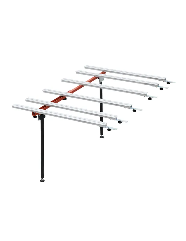Prolunga Banco Da Lavoro BM 180 PLUS Larghezza Telescopica 100 a 150 cm Snelle Levering