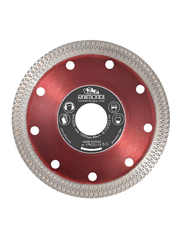 Gecertificeerd Disco Diamantato Cross Diametro 115mm F.22,2 mm Ceramiche