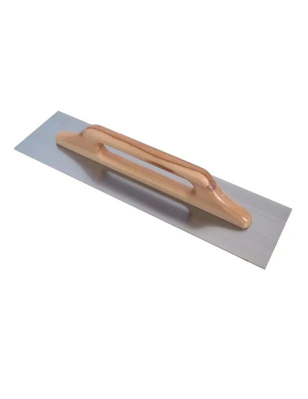 Beperkt Aanbod Frattone Acciaio Liscio Rettangolare 48x13cm Impugnatura Legno 10x10mm