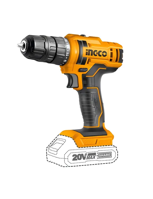 Seizoensaanbieding Trapano A Batteria 20V Inclusa Batteria 2Ah Caricabatterie Foratura