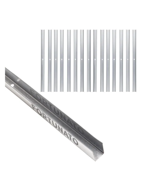 Guida U Standard 2 m Profilo Preforato Sp 0,6 mm Fissaggio Cartongesso 16 Pezzi 1 pz., 30 x 28 x 30 mm Voordeelprijs