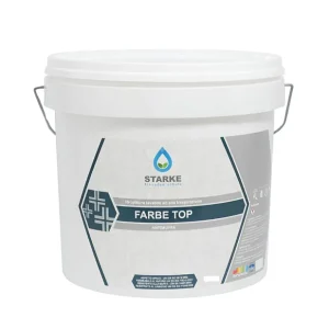 Koopje Farbe Top Pittura Murale Superlavabile Igienizzante Antimuffa Ottima Copertura 1 pz., 5 lt