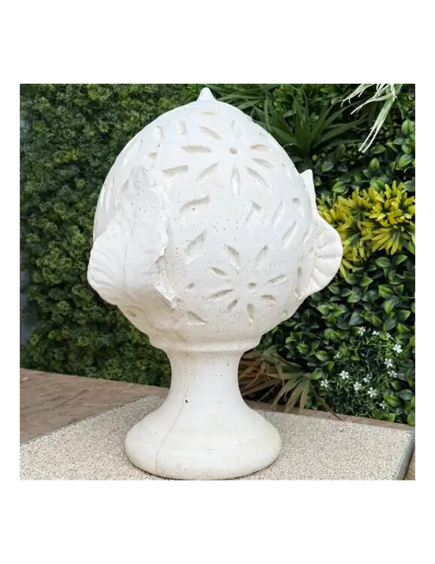 Direct Beschikbaar Pigna Fiorissima Cemento Bianco 20 x 35 x H.50 cm Arredo Giardino Esterni