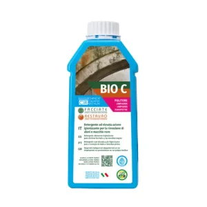 Detergente Azione Igienizzante Pietre Intonaci Macchie Aloni BIO C 1 litro Gratis Retour