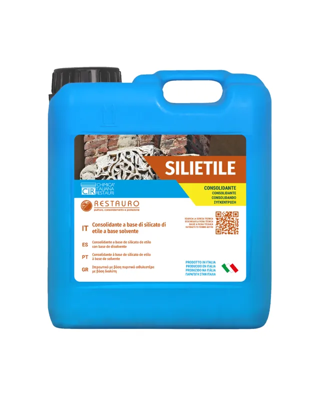 Weekendaanbieding Consolidante a Base di Silicato di Etile Solvente Restauro Silietile da 5 litri