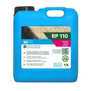 Detergente a PH alcalino concentrato per pietre calcaree RP 110 da 5 lt Meest Verkocht