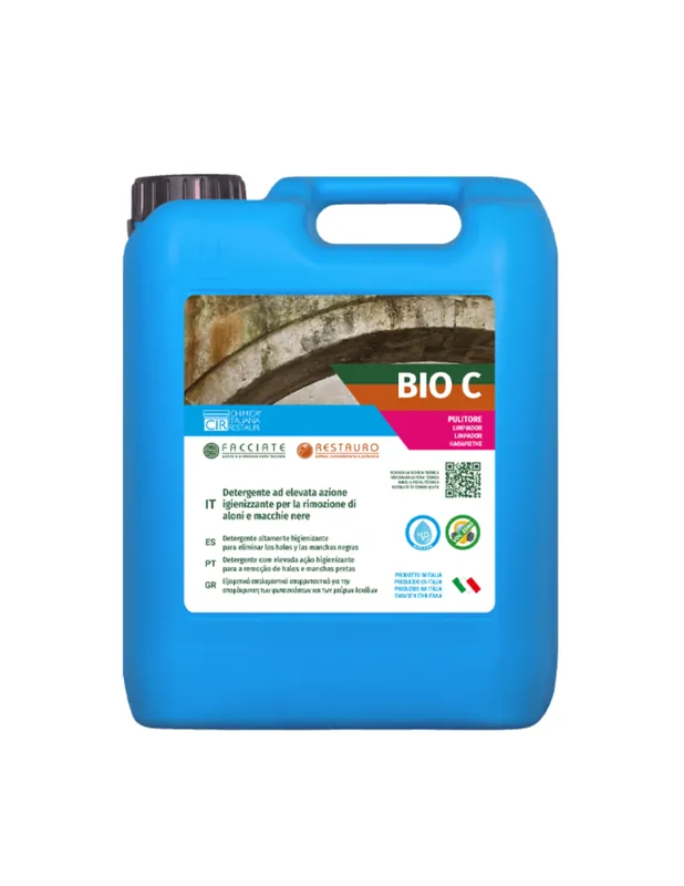 Detergente Azione Igienizzante Pietre Intonaci Macchie Aloni BIO C 10 litri Merkproduct