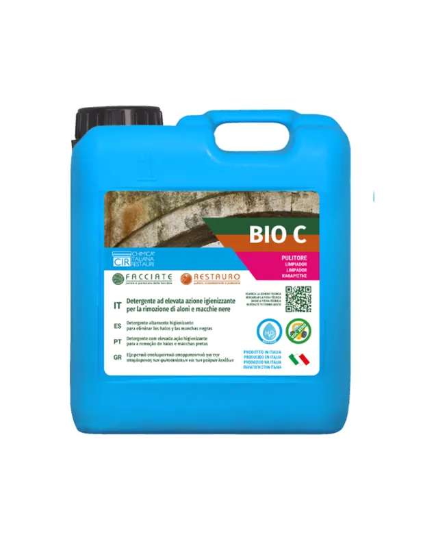 Detergente Azione Igienizzante Pietre Intonaci Macchie Aloni BIO C 5 litri Beperkt Aanbod
