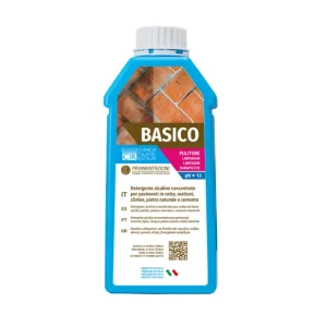 Hoge Kwaliteit Detergente alcalino concentrato sgrassante per pavimenti da 1 lt Basico