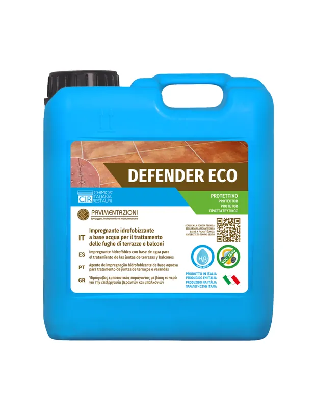 Gratis Retour Impermeabilizzante Protettivo Ecologico Fughe Balconi Terrazzi Defender Eco 5 lt