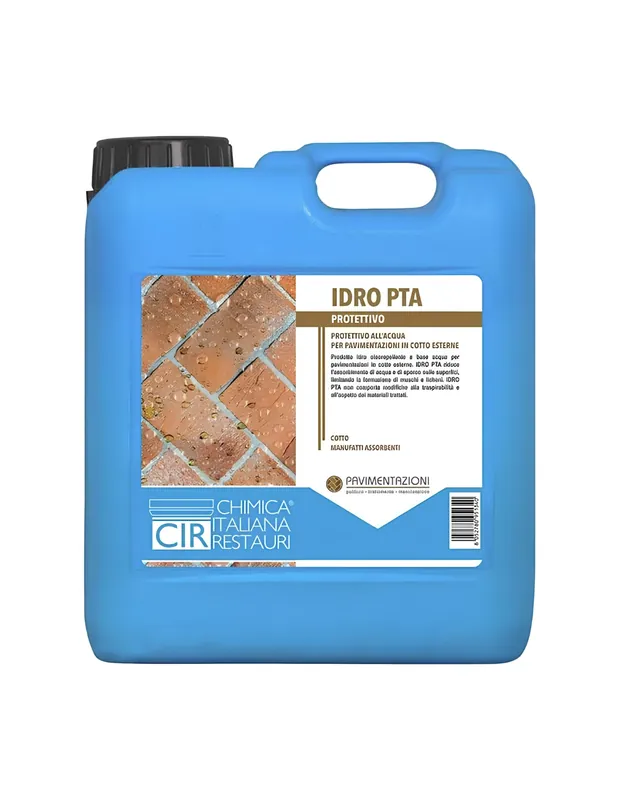 Uitverkoop Impregnante Protettivo Antimacchia all‘Acqua Pavimenti Cotto Idro Pta 5 litri
