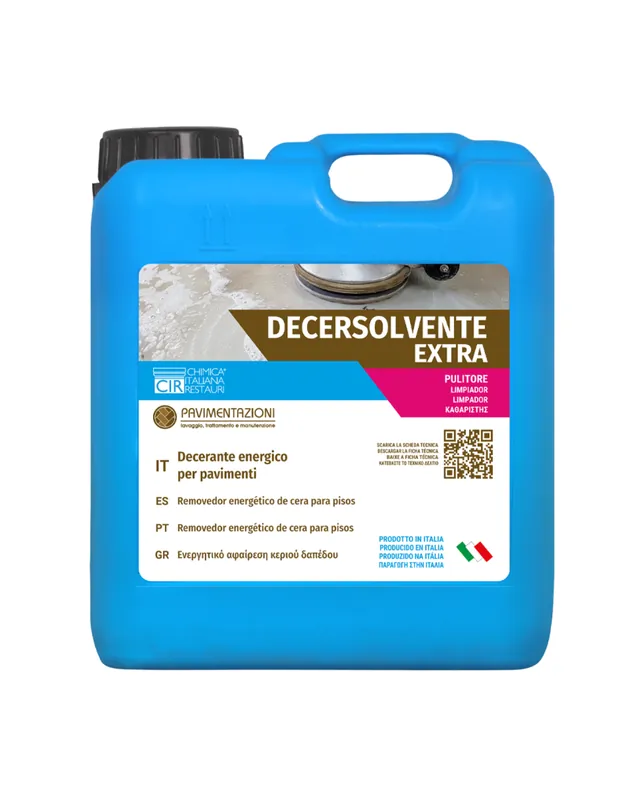 Solvente Decerante Rimozione Trattamenti Pavimentazione Decersolvente Extra 5 lt Must-Have