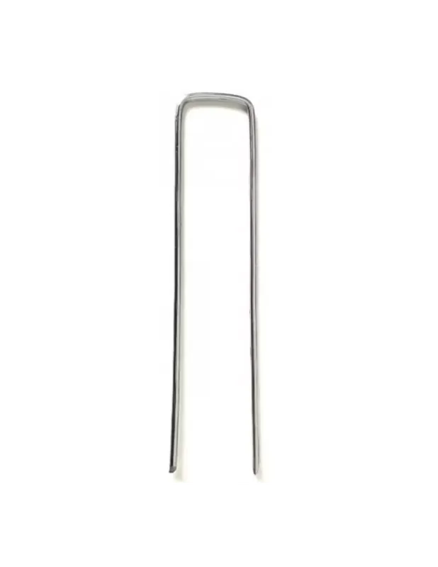 Picchetti Fermaprato Forma U 15 x 3 Cm Ancoraggio Prato Artificiale 20 Pezzi Gratis Retour