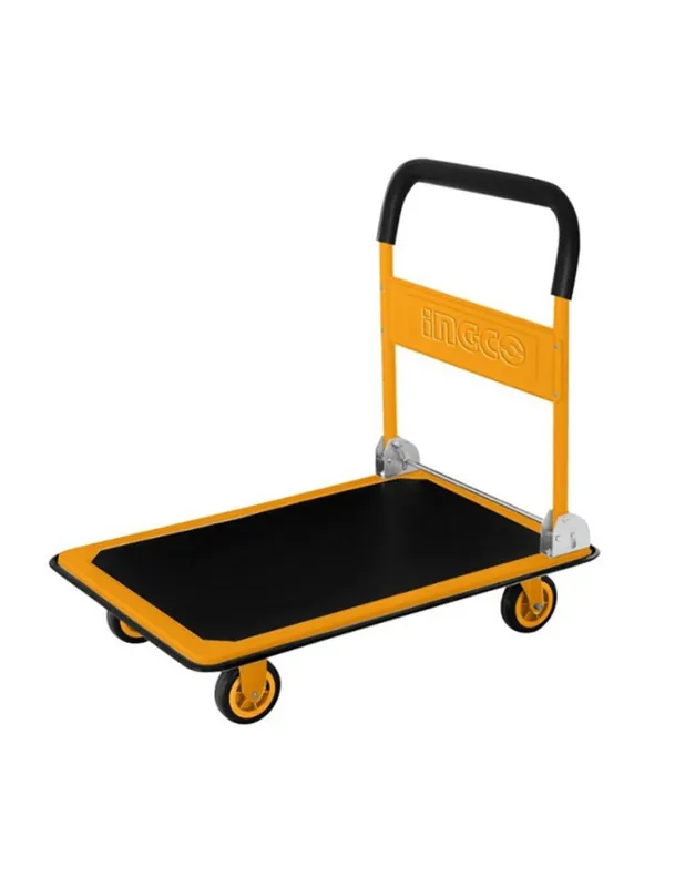 Favoriet Carrello 4 Ruote Manico Pieghevole 150 kg Trasporto Carichi Pesanti Antiscivolo
