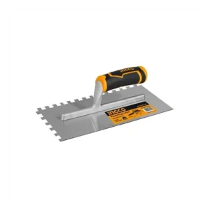 Frattone Dentato Acciaio Inox Intonaco Edilizia Finiture Rivestimenti 280x130 mm Direct Beschikbaar