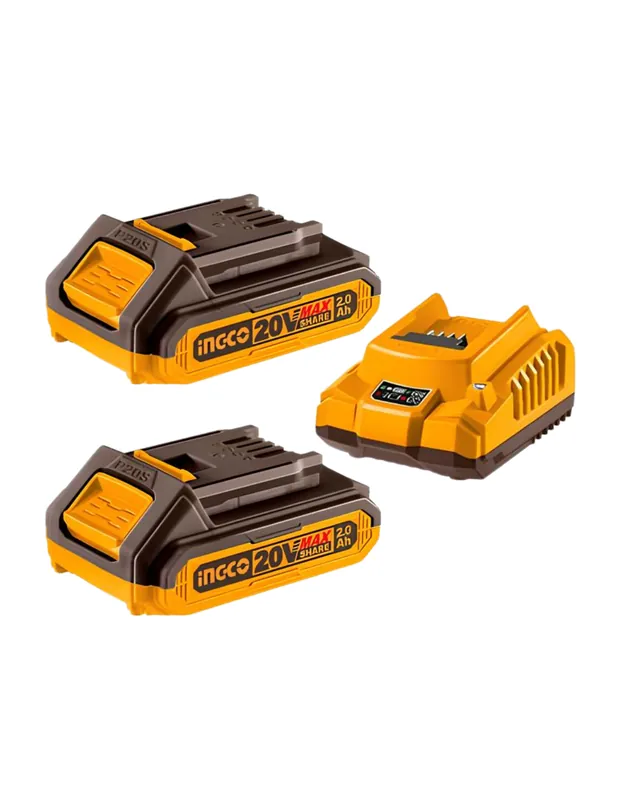 Korting Kit Composto 2 Batterie 2Ah Caricabatterie 2Ah (FBLI2001+FCLI2001E)