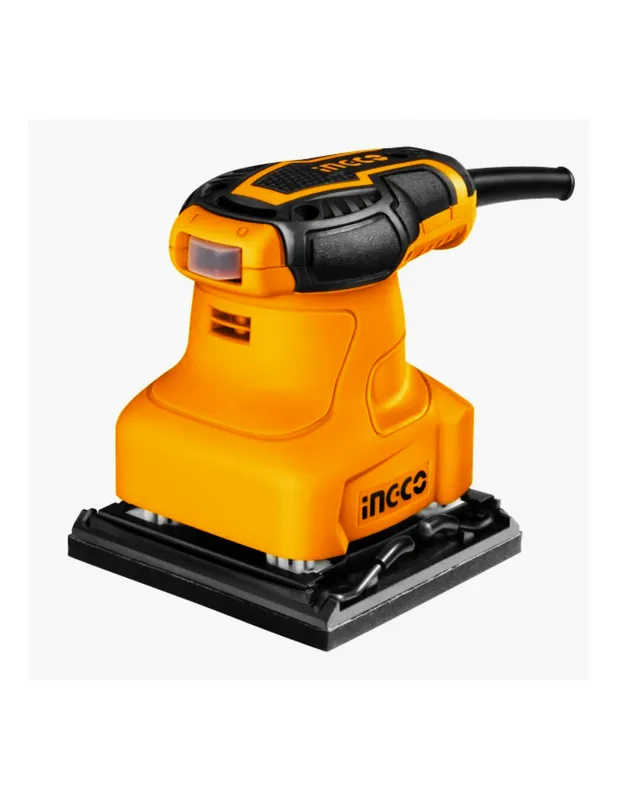 Levigatrice Palmare A Filo 240 W 5 Fogli Carta Abrasiva + Spazzole Ricambio Laatste Versie