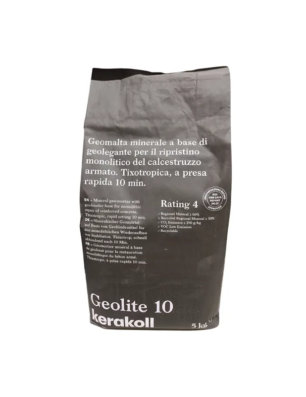 Nu Kopen Geomalta Minerale Tixotropica Geolite 10 Strutture Calcestruzzo 5 Kg Kerakoll