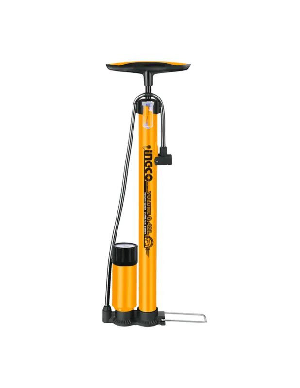 Pompa Manuale Professionale Manometro Tubo Acciaio Bici Moto Auto 38x500 mm Nu Kopen