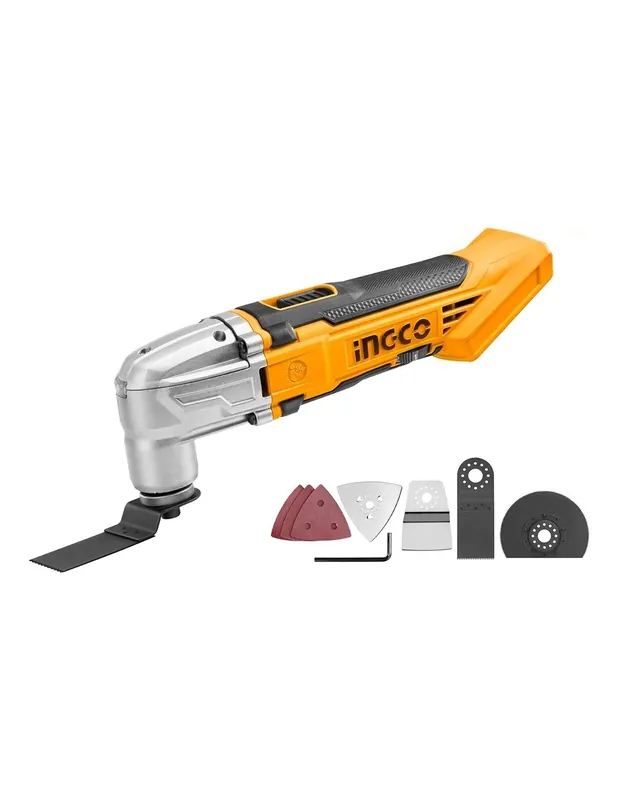 Direct Beschikbaar Strumento multifunzione a batteria al litio da 20V con kit accessori incluso