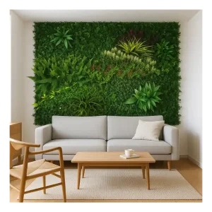 Beste Prijs Pannello Decorativo Siepe Artificiale Interni Esterni 100 x 100 x h5 cm Spring