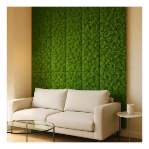 Fabrieksprijs Pannello Decorativo Siepe Artificiale Interni Esterni 50 x 50 x h3 cm Lichene