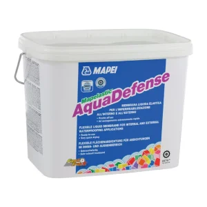 Membrana Liquida Elastica Impermealizzante Rivestimenti Mapelastic Aquadefense 1 pz., 3.5 Kg Nu Kopen