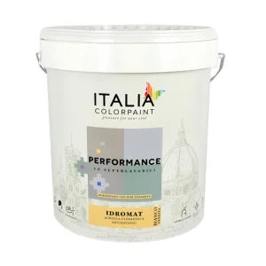 Aanbieding Idropittura Acrilica Ultraopaca Superlavabile Idromat Performance Ioni Argento 1 pz., 1 lt