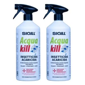 Insetticida Acaricida Acqua Kill Insetti Striscianti Volanti Acari 750ml 2 Pezzi Aanbieding