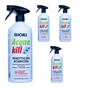 Koop Vandaag Insetticida Acaricida Acqua Kill Insetti Striscianti Volanti Acari 750ml 4 Pezzi