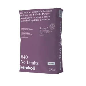 Gel Adesivo Strutturale H40 No Limits Bianco 25 Kg Incollaggio Kerakoll Koop Vandaag