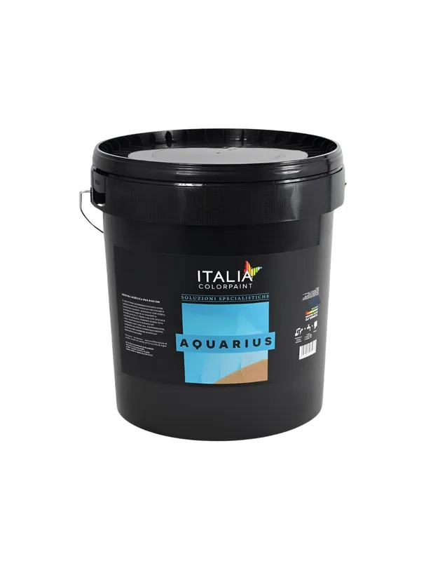 Aquarius Pittura Acrilica Piscine Cemento Colore Bianco Italia Colorpaint 1 pz., 5 lt Goedkoop