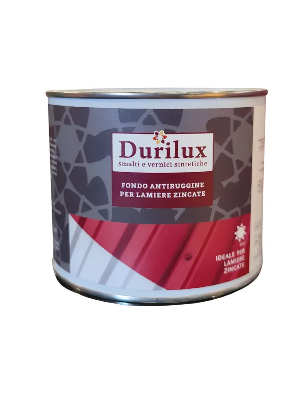 Durizinc Fondo Ancorante Antiruggine Lamiere Zincate Natura Alchidica Diluibile 1 pz., 500 ml Tijdelijk Beschikbaar