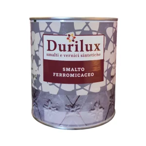 Durilux Smalto Sintetico Ferromicaceo Antichizzante Ferro Colore Verde 250 1 pz., 750 ml Actieprijs