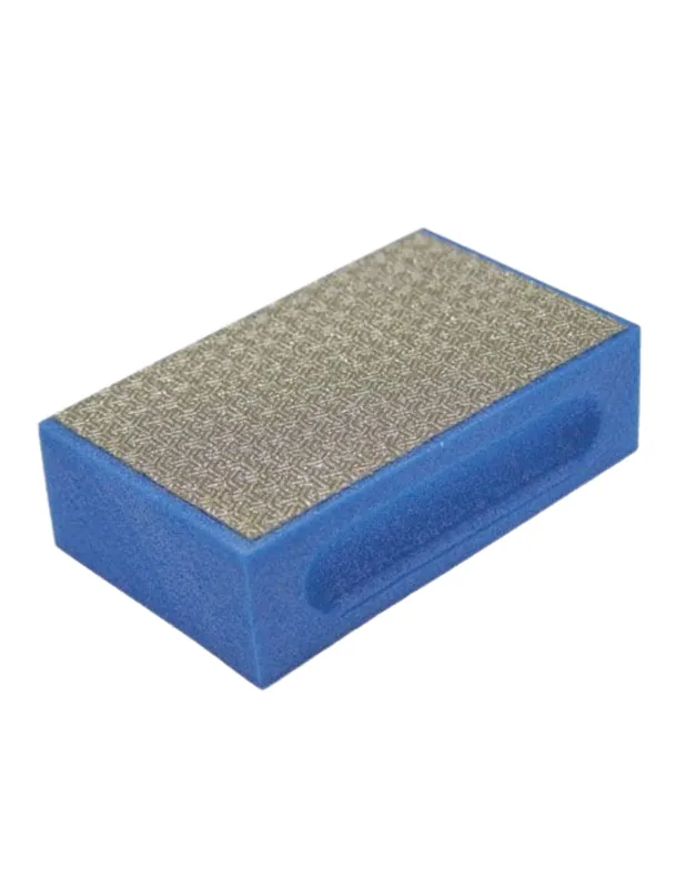 Lage Kosten Tampone Diamantato Abrasivo 55x90 mm Smussatura Rifinitura Bordi Spigoli 1 pz., Rosso