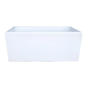 Pilozza Calcestruzzo Cemento Serie Ostuni Design Moderno Bianco Verniciabile 1 pz., 60 x 47 x h.30 cm Bestseller