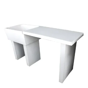 Goedkoop Pilozza Lavabo Calcestruzzo Cemento Serie Ostuni Incasso Destra Piano Laterale 1 pz., 60 x 47 x h.30 cm