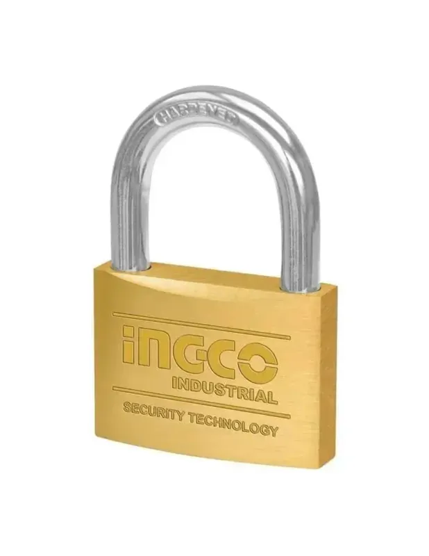 Uitverkoop Lucchetto Ad Arco Ottone Con 3 Chiavi Estraibili Ottone Nichelato 1 pz., 30 mm