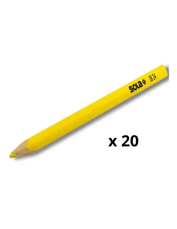 Op = Op Matita Speciale SB 24 Colore Giallo Legno Supporti Scuri Confezione 20 Pezzi